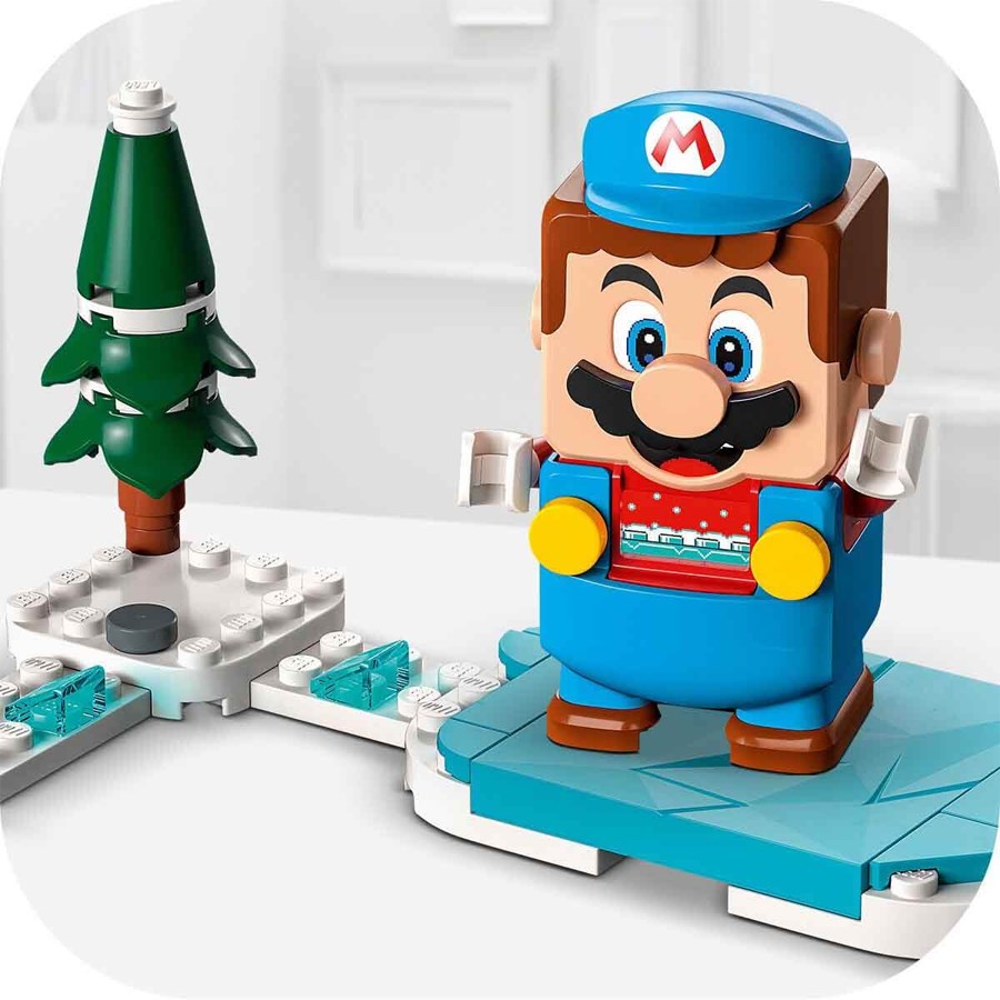 Lego Super Mario Ice Kostümü ve Frozen World 