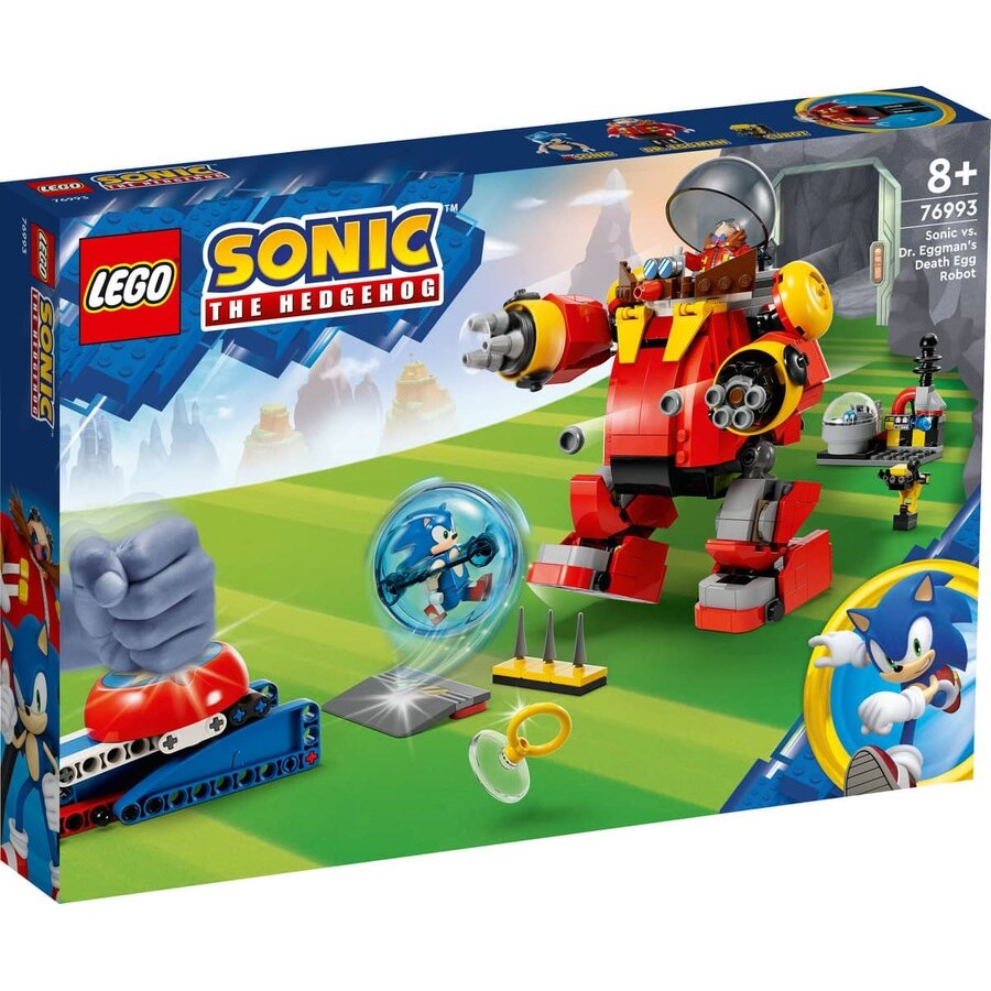 Lego Sonic Dr. Eggmanın Death Egg Robotuna Karşı 