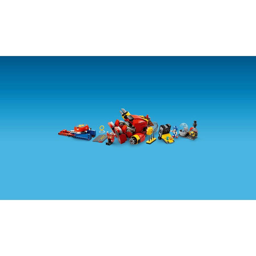 Lego Sonic Dr. Eggmanın Death Egg Robotuna Karşı 