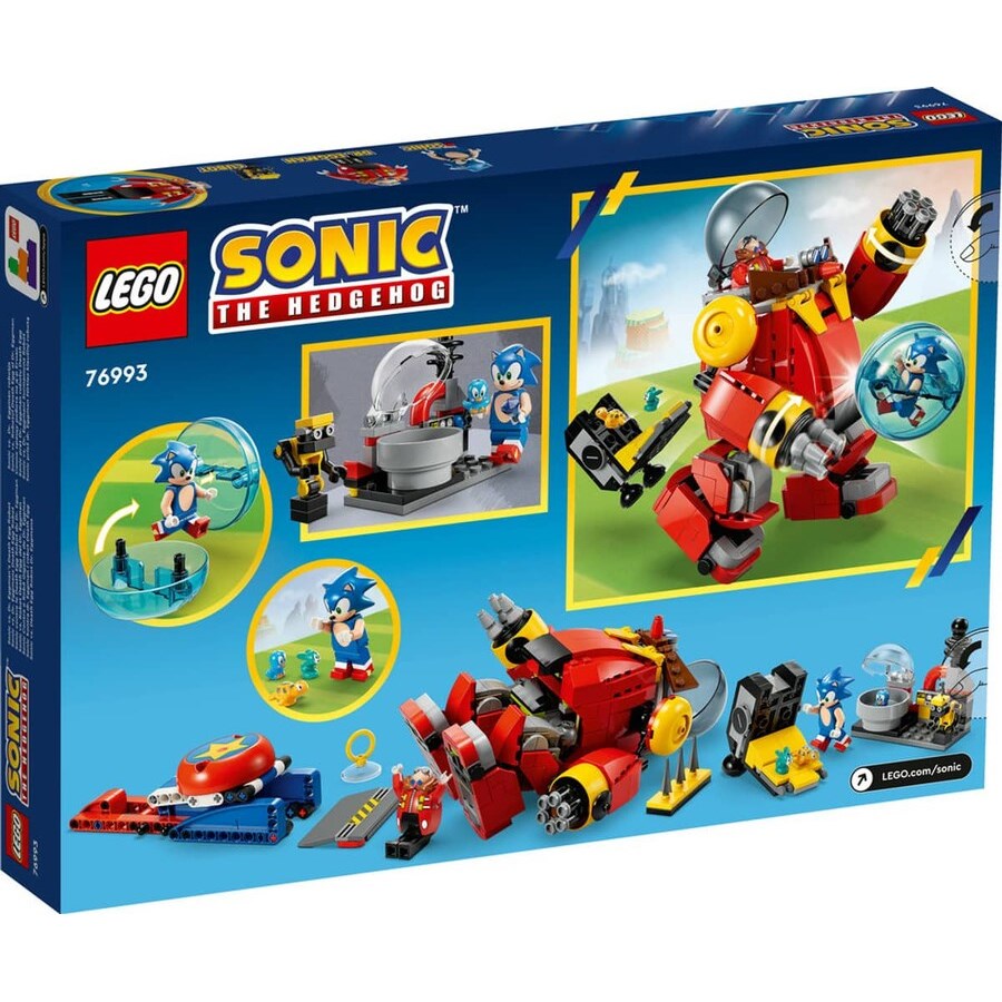 Lego Sonic Dr. Eggmanın Death Egg Robotuna Karşı 