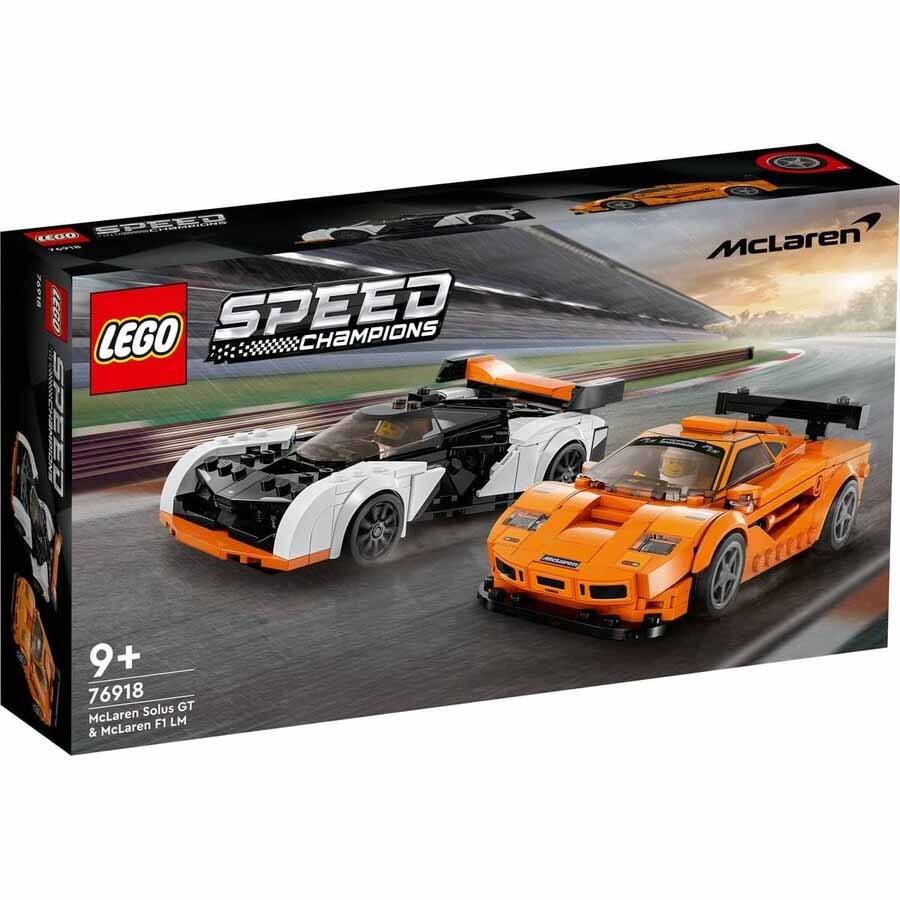 Lego Speed Champions McLaren Solus GT ve McLaren 