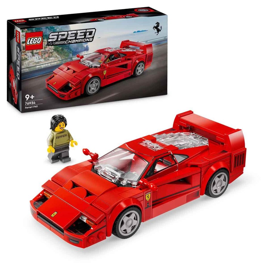 Lego Speed Champions Ferrari F40 Süper Araba 