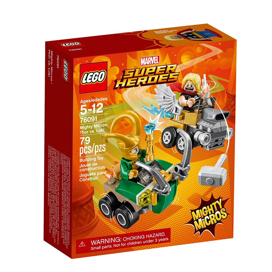 Lego Super Heroes Thor vs Loki 76091 