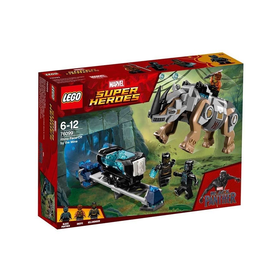 Lego Super Heroes Gergedan Maden Karşılaşması 76099 