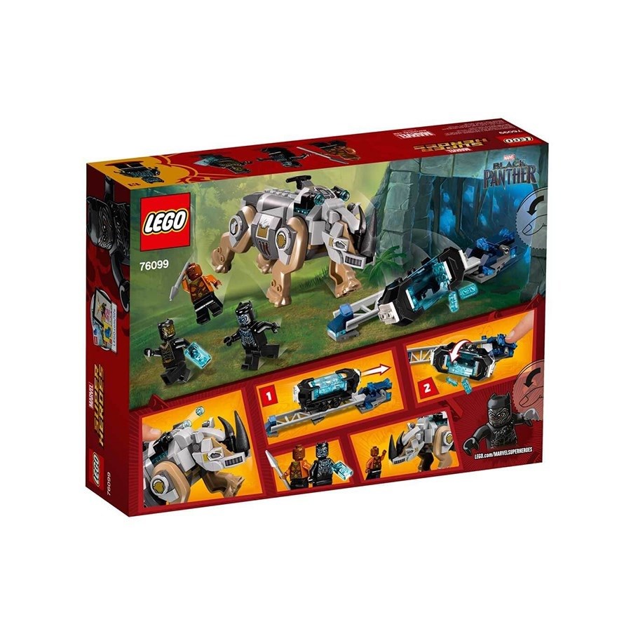 Lego Super Heroes Gergedan Maden Karşılaşması 76099 