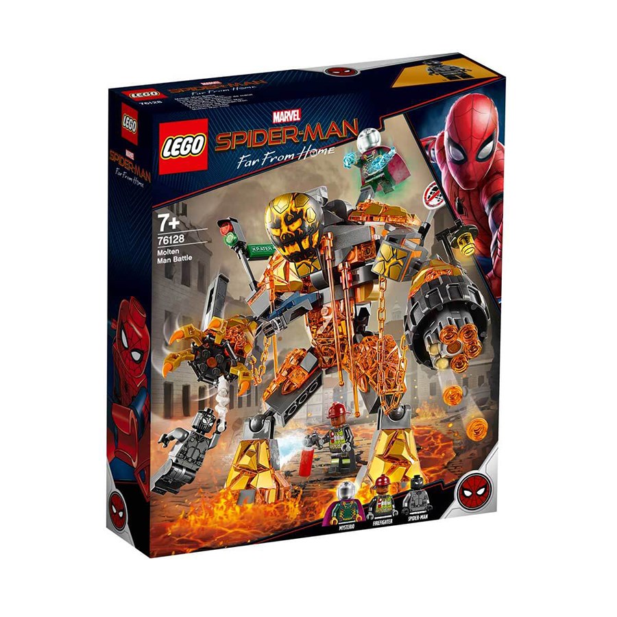 Lego Marvel Super Heroes Molten Man Savaşı 76128 