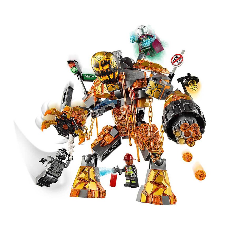 Lego Marvel Super Heroes Molten Man Savaşı 76128 