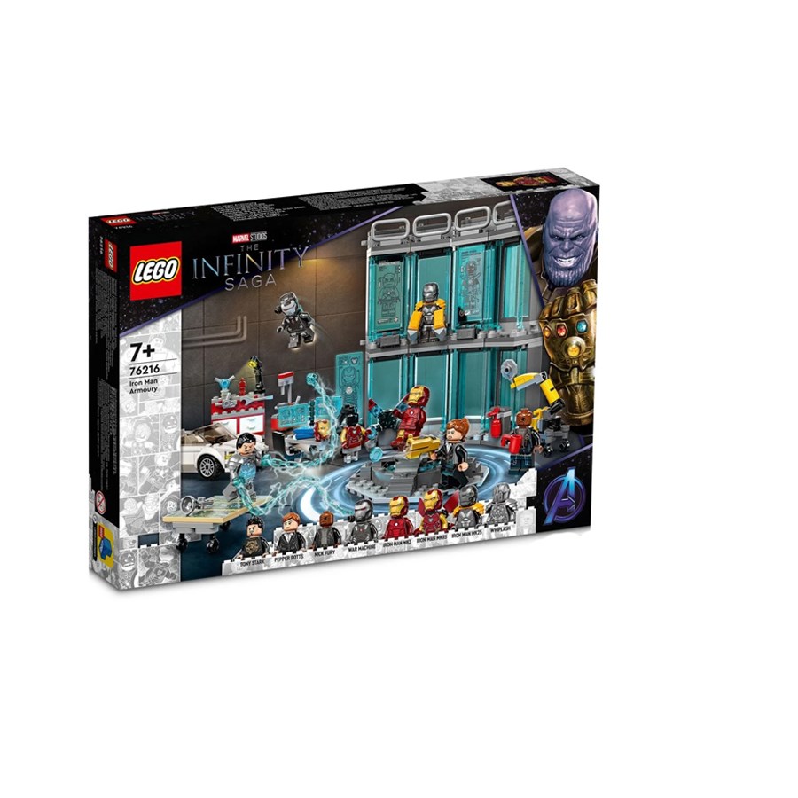 Lego Marvel Iron Man Cephaneliği 76216 