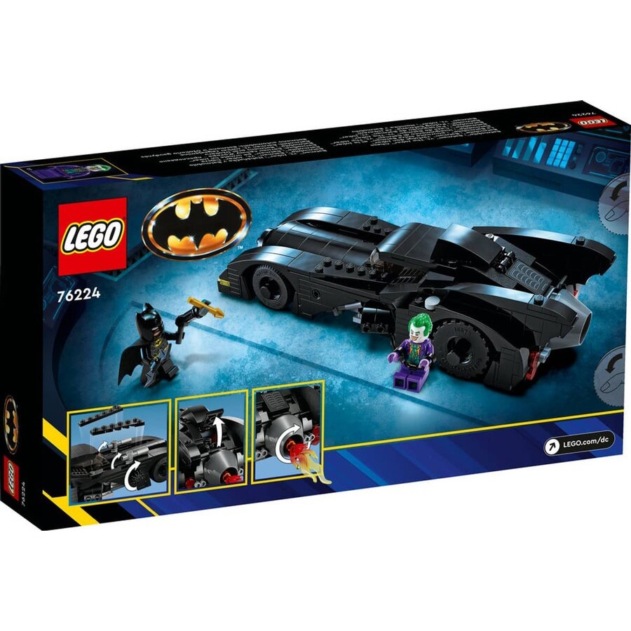 Lego DC Batmobile Batmanin Joker Takibi 