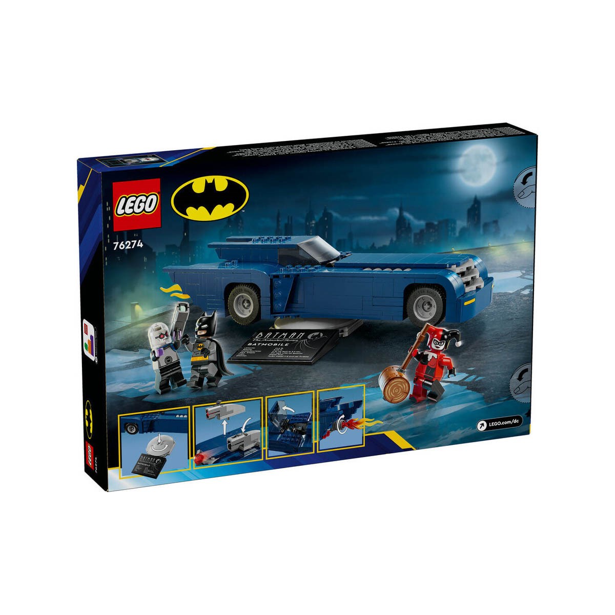 Lego DC Batman Batmobile H Quinn Mr.Freeze 