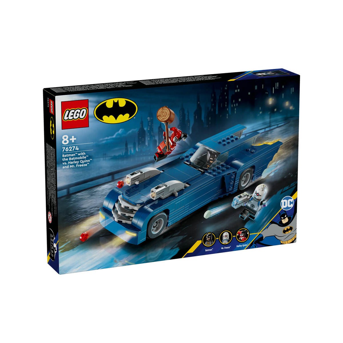 Lego DC Batman Batmobile H Quinn Mr.Freeze 