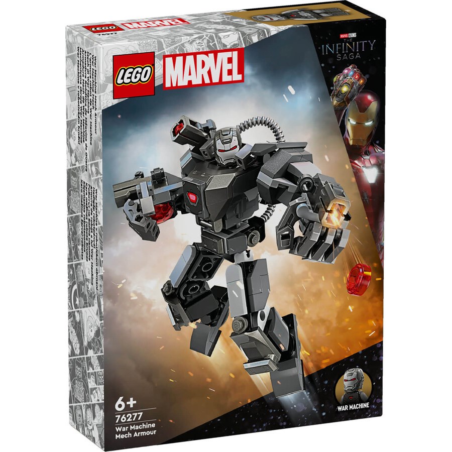 Lego Marvel War Machine Robot Zırhı 