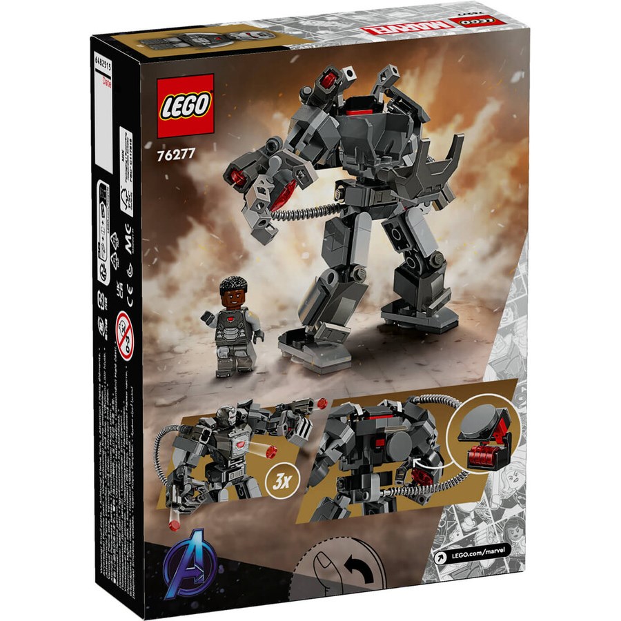 Lego Marvel War Machine Robot Zırhı 