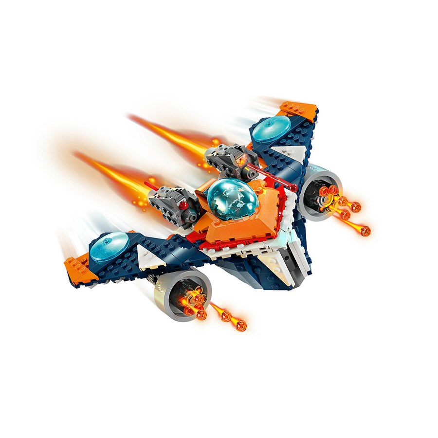 Marvel Rockekin Warbird Aracı Ronana Karşı 