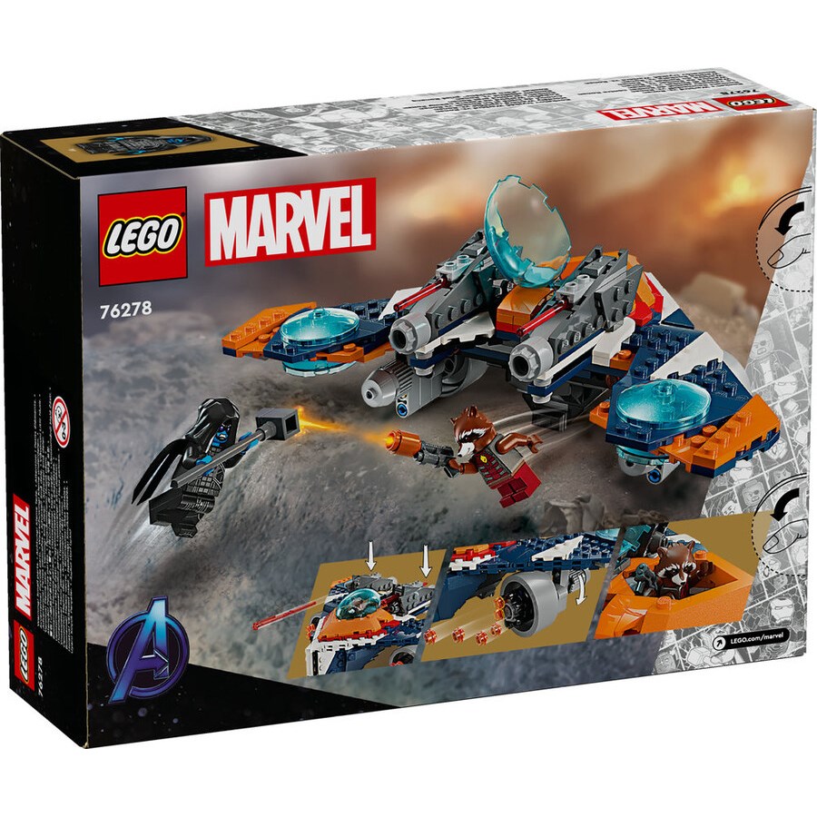 Marvel Rockekin Warbird Aracı Ronana Karşı 