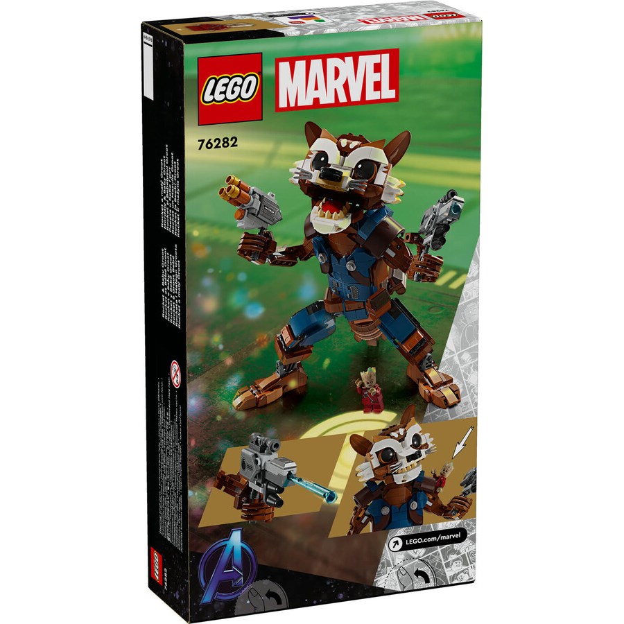 Lego Marvel Rocket ve Bebek Groot 