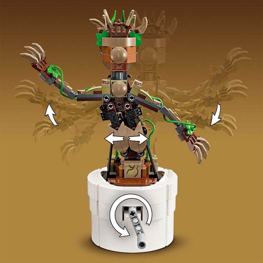 Lego Marvel Dans Eden Groot 76297 