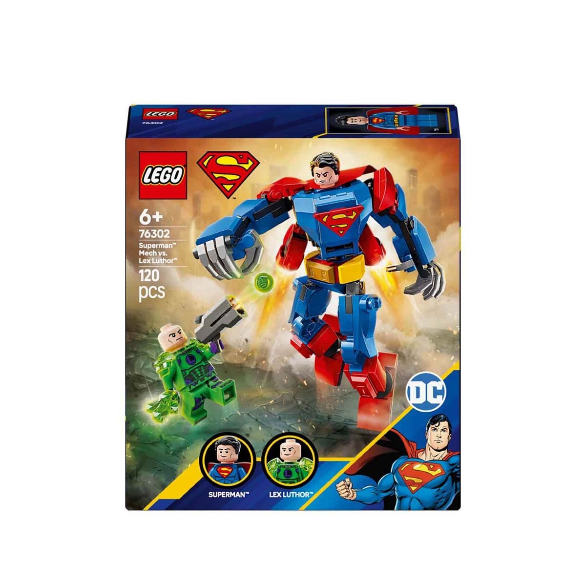 Lego DC Superman Robotu ve Lex Luthor 