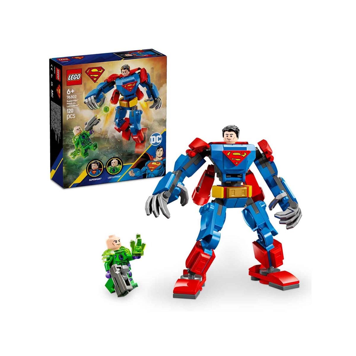 Lego DC Superman Robotu ve Lex Luthor 