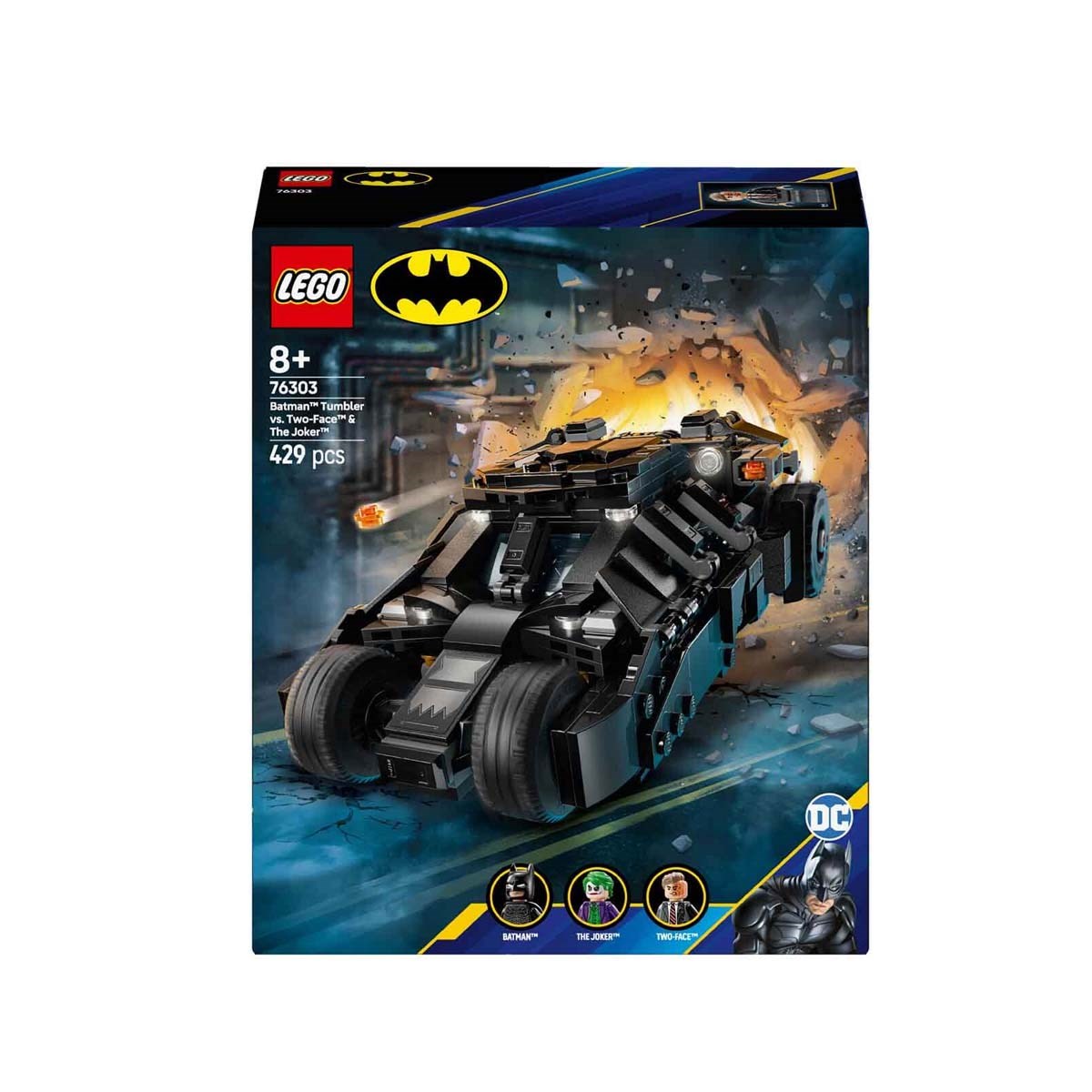 Lego DC Batman Tumbler 2 Face ve Joker 