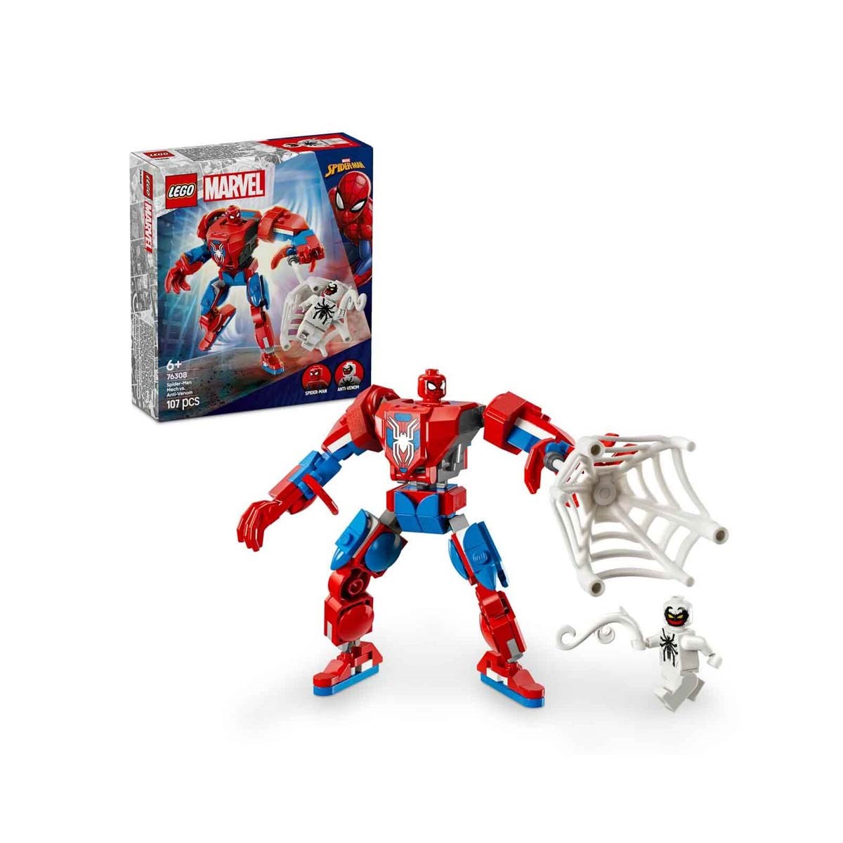 Lego Marvel Örümcek Adam ve Anti Venom 