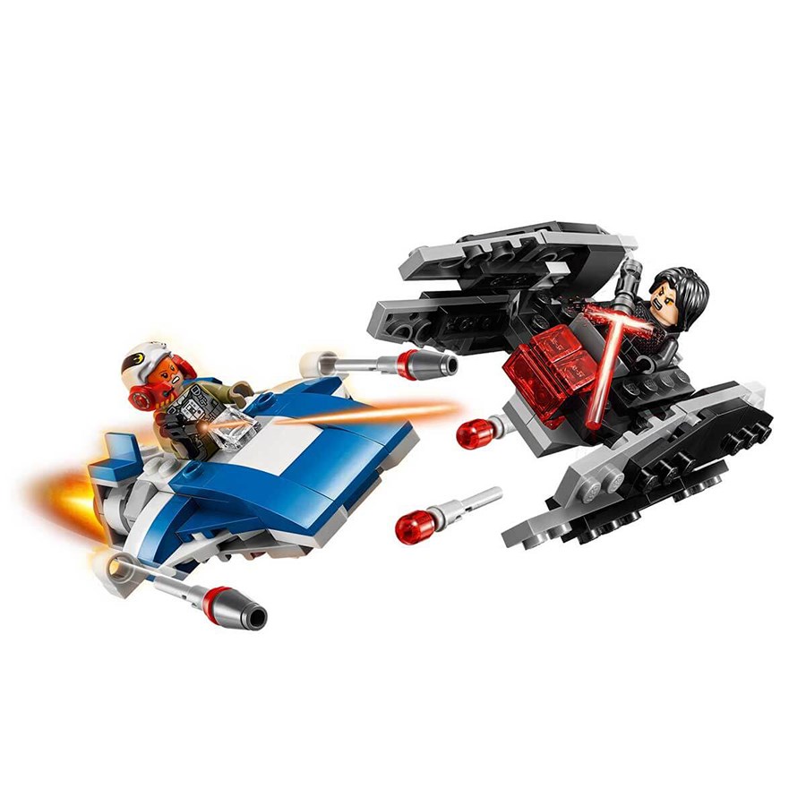 LEGO Star Wars A-Wing'e Karşı Tie Silencer Mikro Savaşçılar 75196 