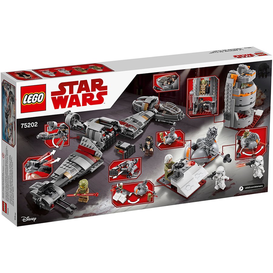 Lego Star Wars Crait'in Savunması 75202 