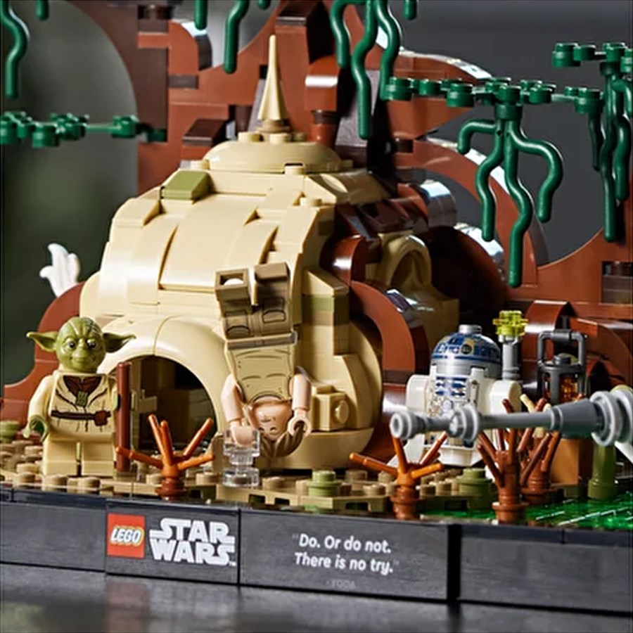 Lego Star Wars Dagobah Jedi Eğitimi Diyoramas 