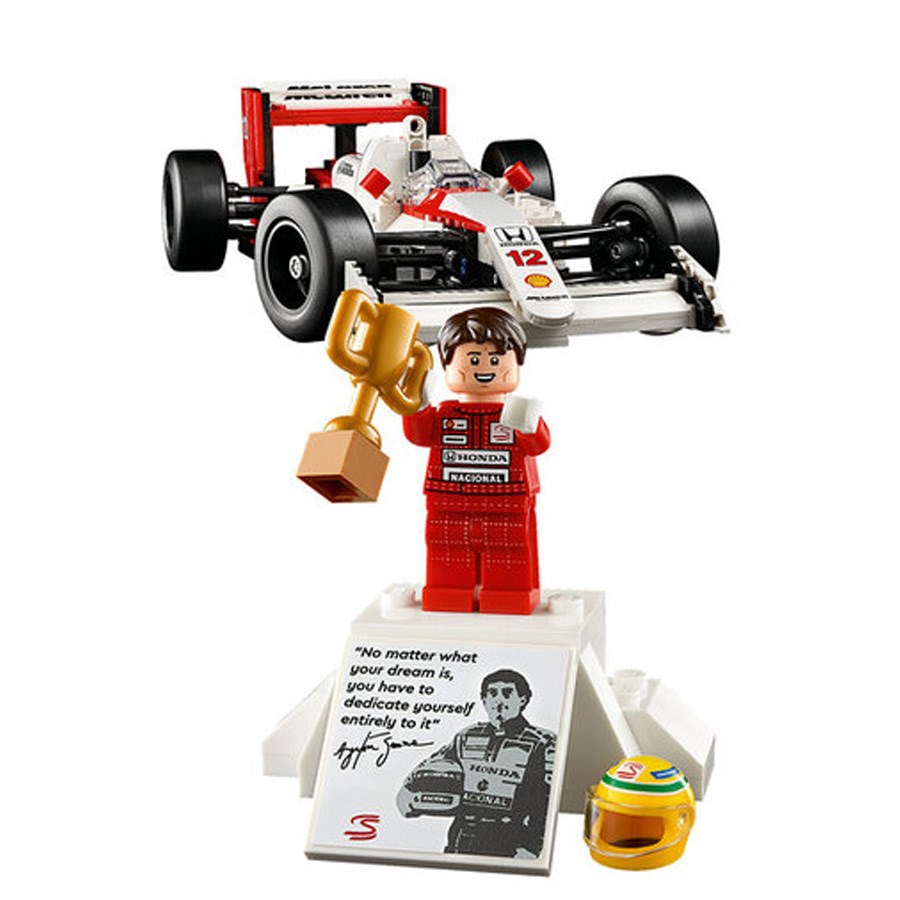 Lego Icons McLaren MP4/4 And Ayrton Senna 10330 