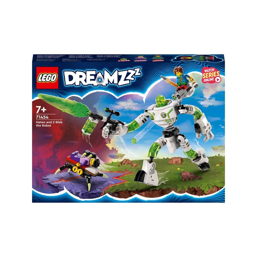 Lego Dreamzzz Mateo ve Robot Z-Blob 71454 