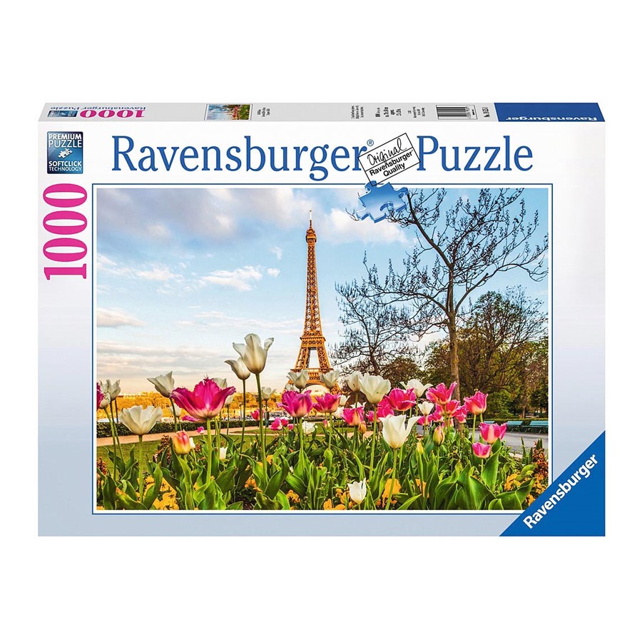 Ravensburger Eyfel Ve Laleler - 1000 Parçalı 