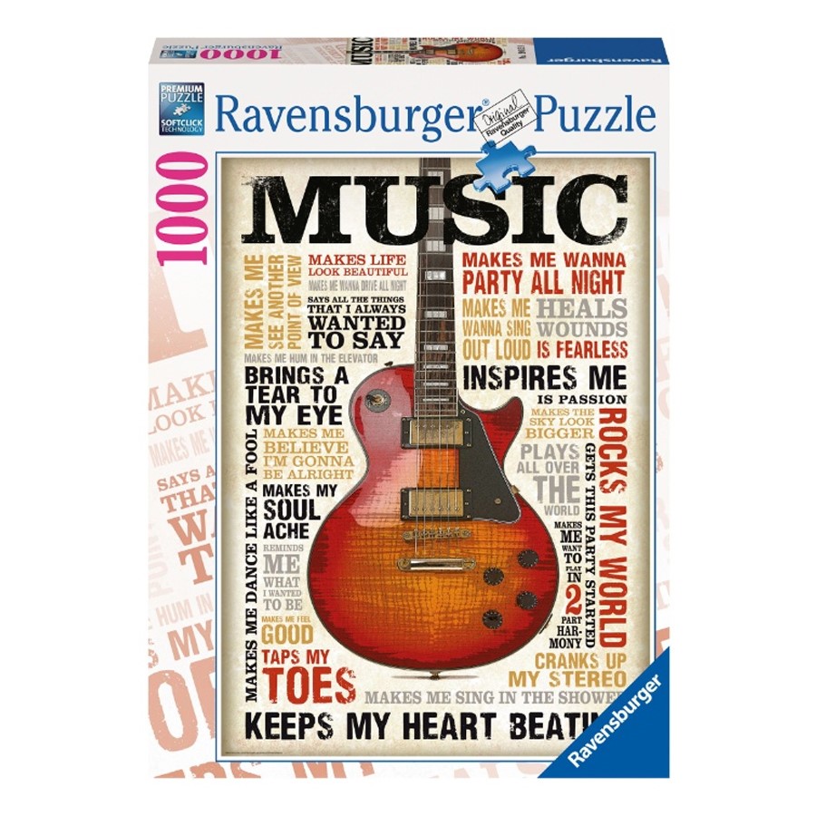 Ravensburger 1000p Puz Passion For Music 