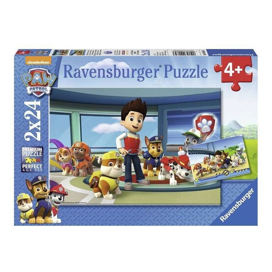 Ravensburger Paw Patrol Dedektifler Puzzle 2x24 Parça 