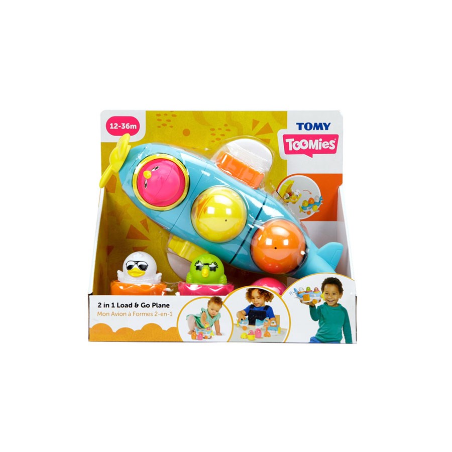 Tomy Toomies 2 in 1 Yükle ve Uçağa Bin 