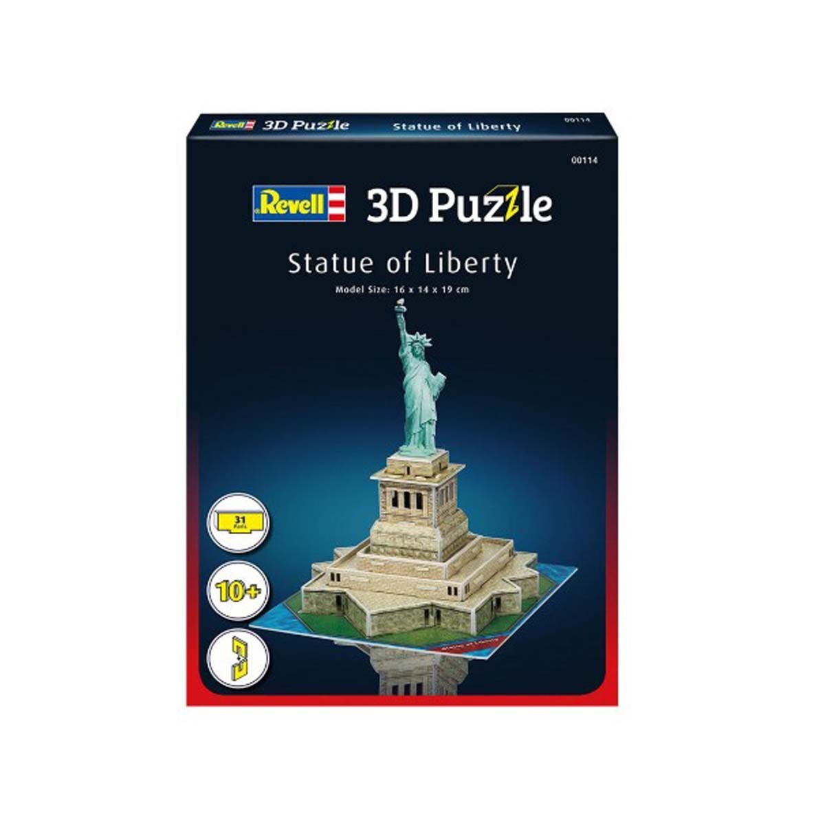 3D Mini Puzzle Özgürlük Heykeli 