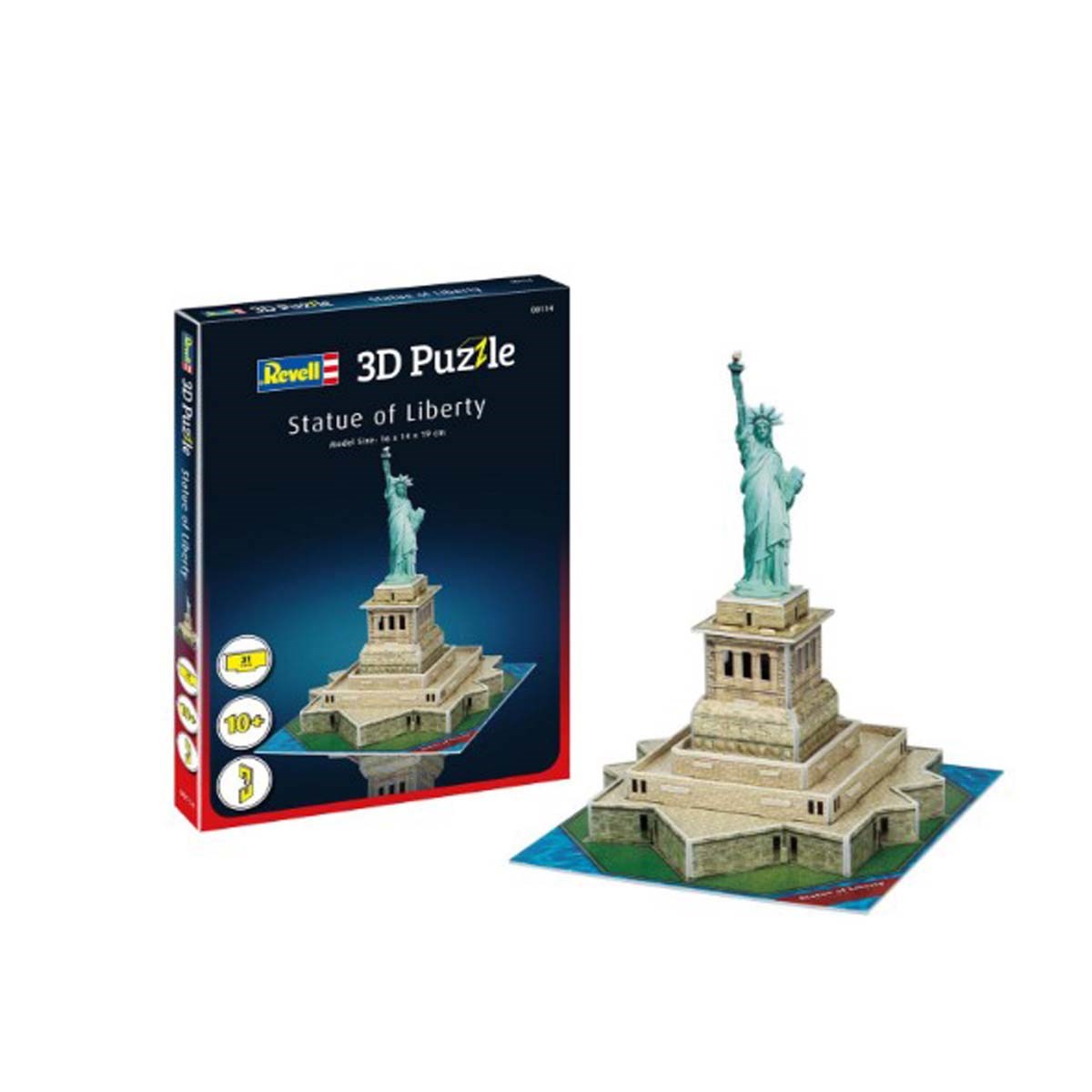 3D Mini Puzzle Özgürlük Heykeli 