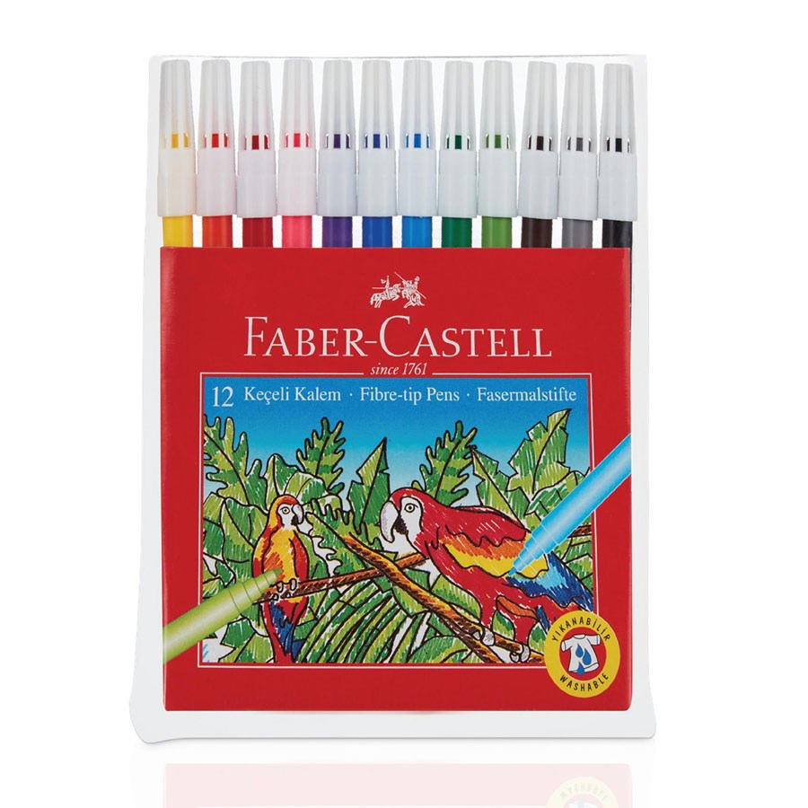 Faber- Castell Keçeli Kalem 12li 