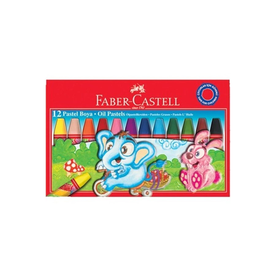 Faber Castell Pastel Boya 12 Renk 