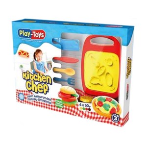 Playtoys Kitchen Chef Hamur Set