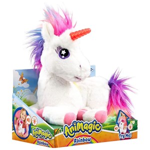 Animagic Parlayan Gökkuşağı Unicorn