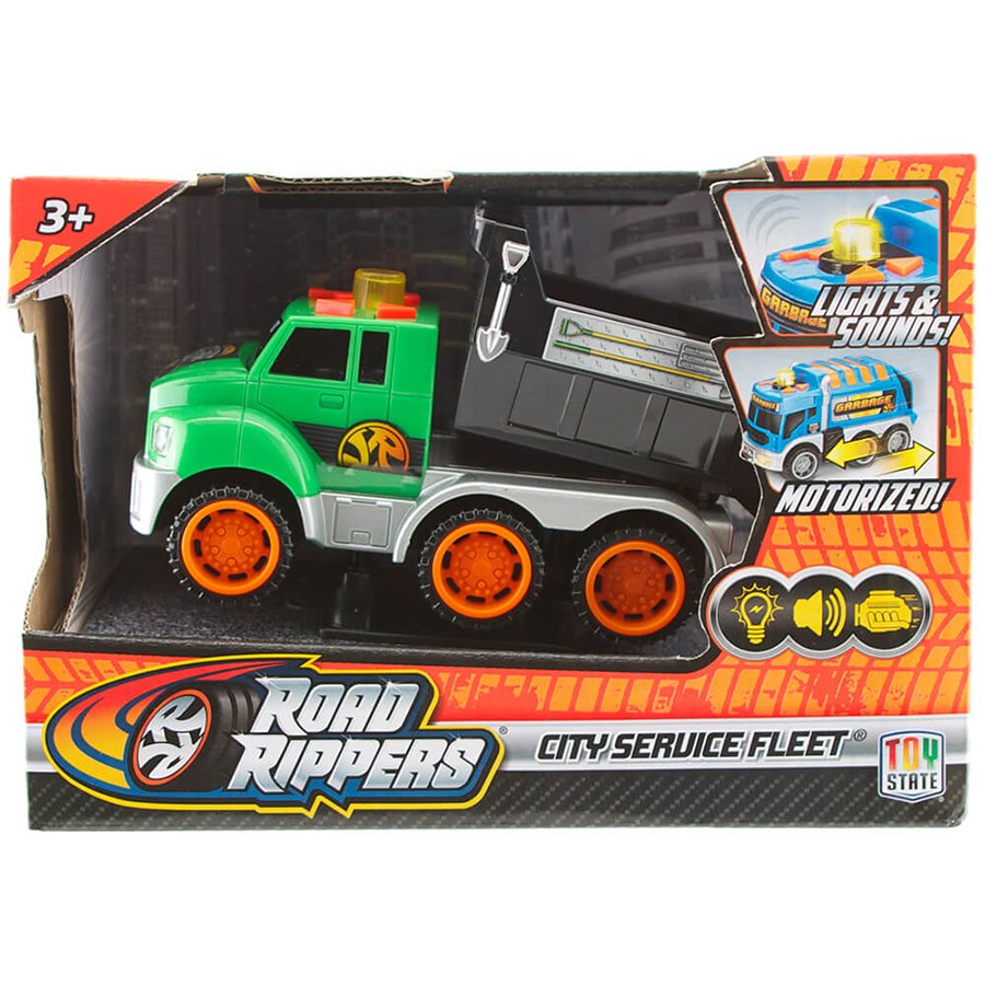 Road Rippers Sesli Ve Işıklı Mini Hizmet Aracı Kamyon