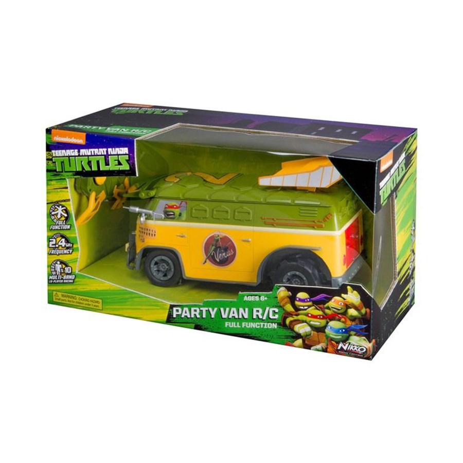 Nikko Ninja Turtles Party Van R-C 