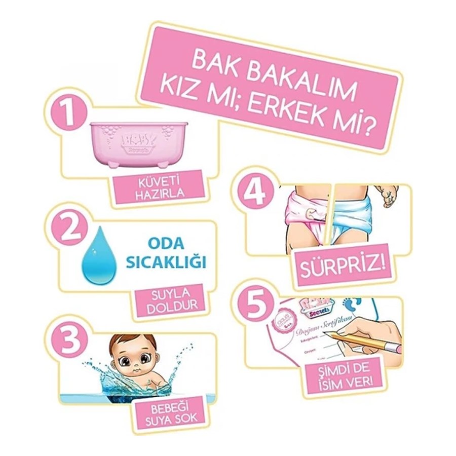 Baby Secrets Sürpriz Figür ve Oyun Seti Seri 2 Araba Seti/