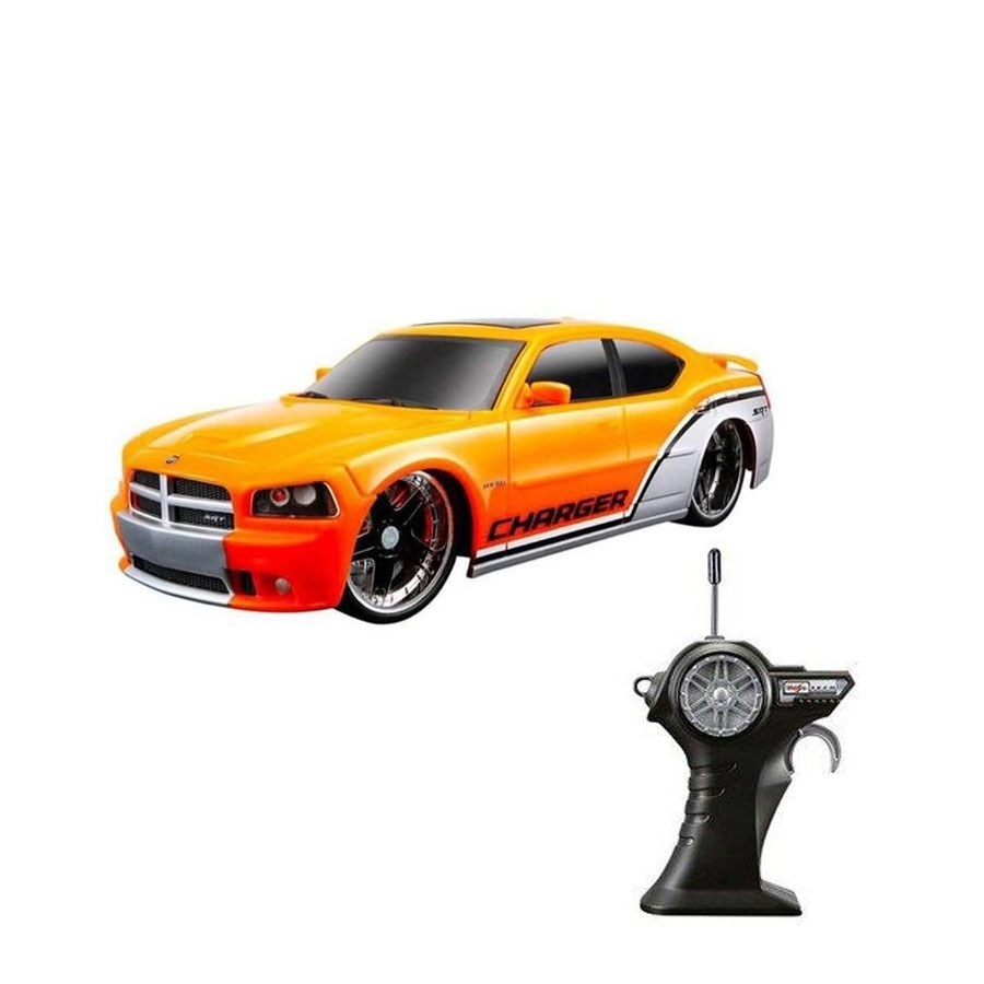 Dodge Charger 2010 Kumandalı Araba Turuncu/