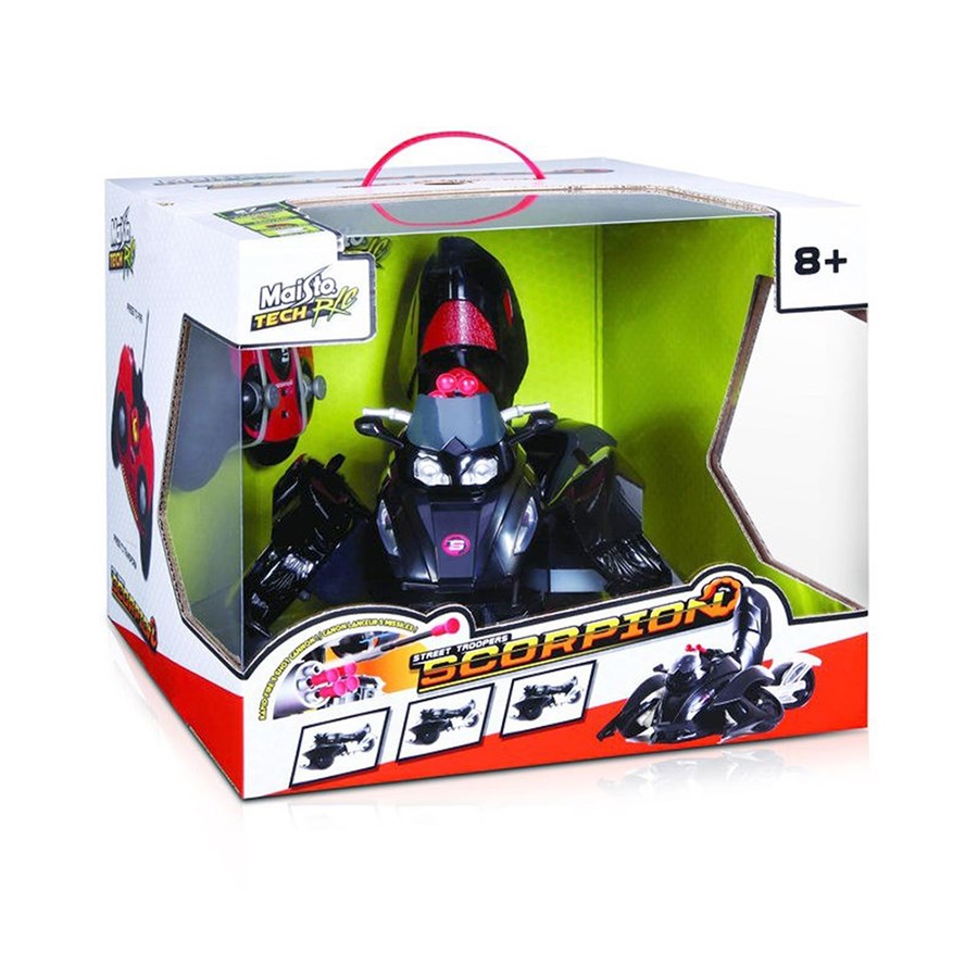 Maisto Tech RC Street Troopers Scorpion Siyah