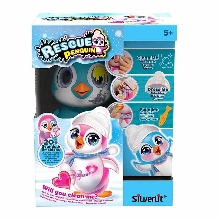 Silverlit Rescue Penguen-Mavi 