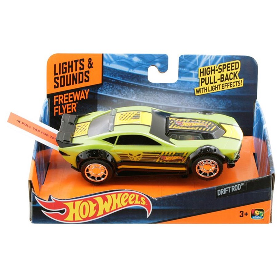 Hot Wheels Sesli Işıklı Freeway Flyer Araba Drift Rod