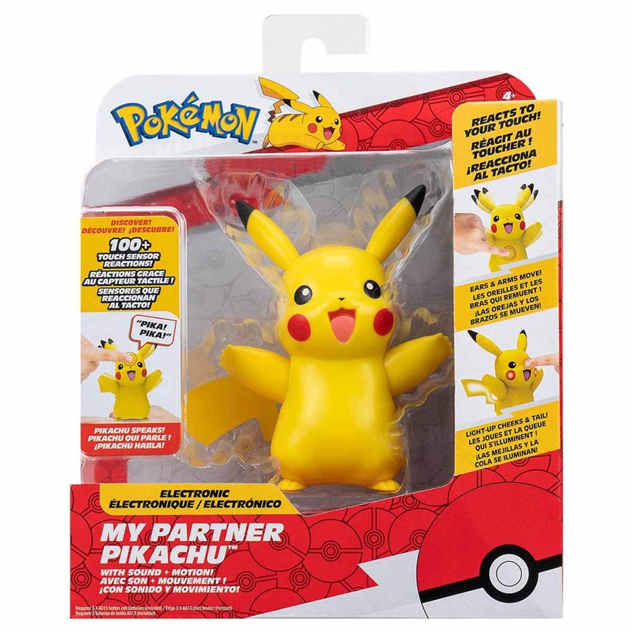 Pokemon Elektronik & İnteraktif Pikachu Figür 