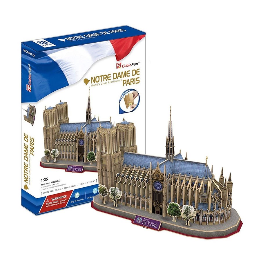 3D Puzzle Notre Dame Kilisesi 