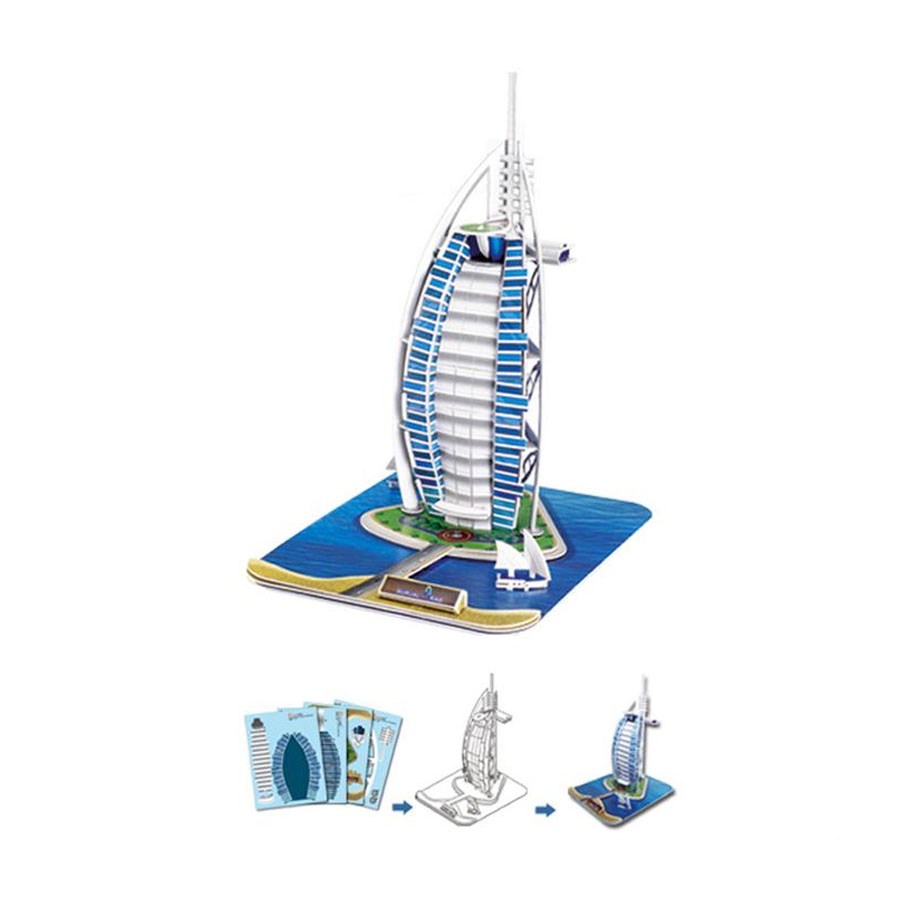 3D Puz. Burj Al Arab Dubai 